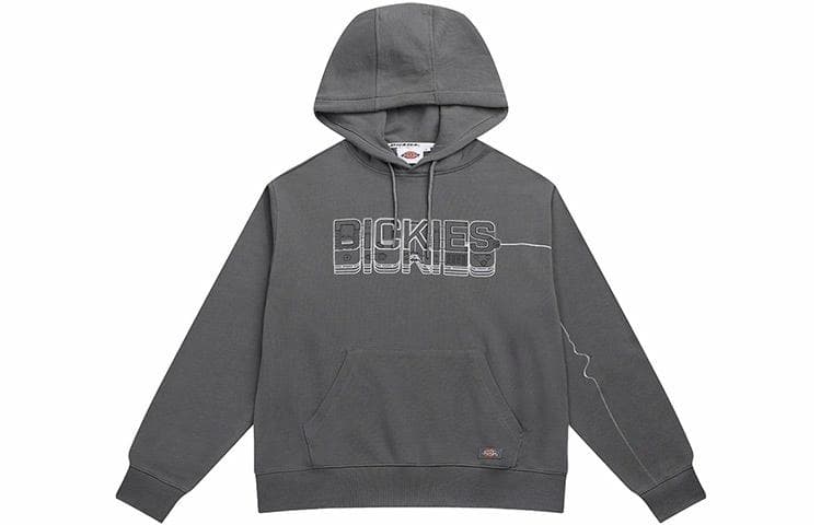 Dickies Logo Print Sweatshirt Grey