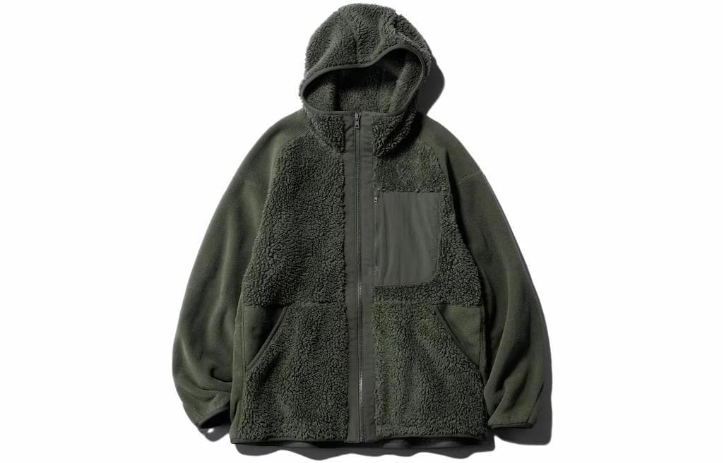 UNIQLO/优衣库 UNIQLO x White Mountaineering FW23 Fleece Hoodie