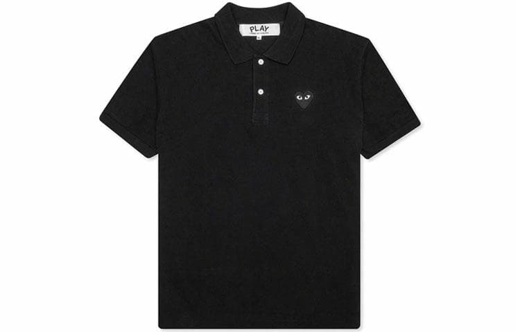 CDG Play Black Heart Polo