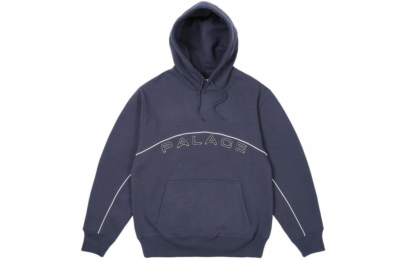 PALACE SS24 Arc Hooded Sweatshirt Navy