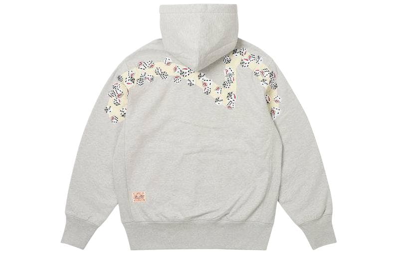 PALACE x EVISU SS24 Grey Sweatshirt