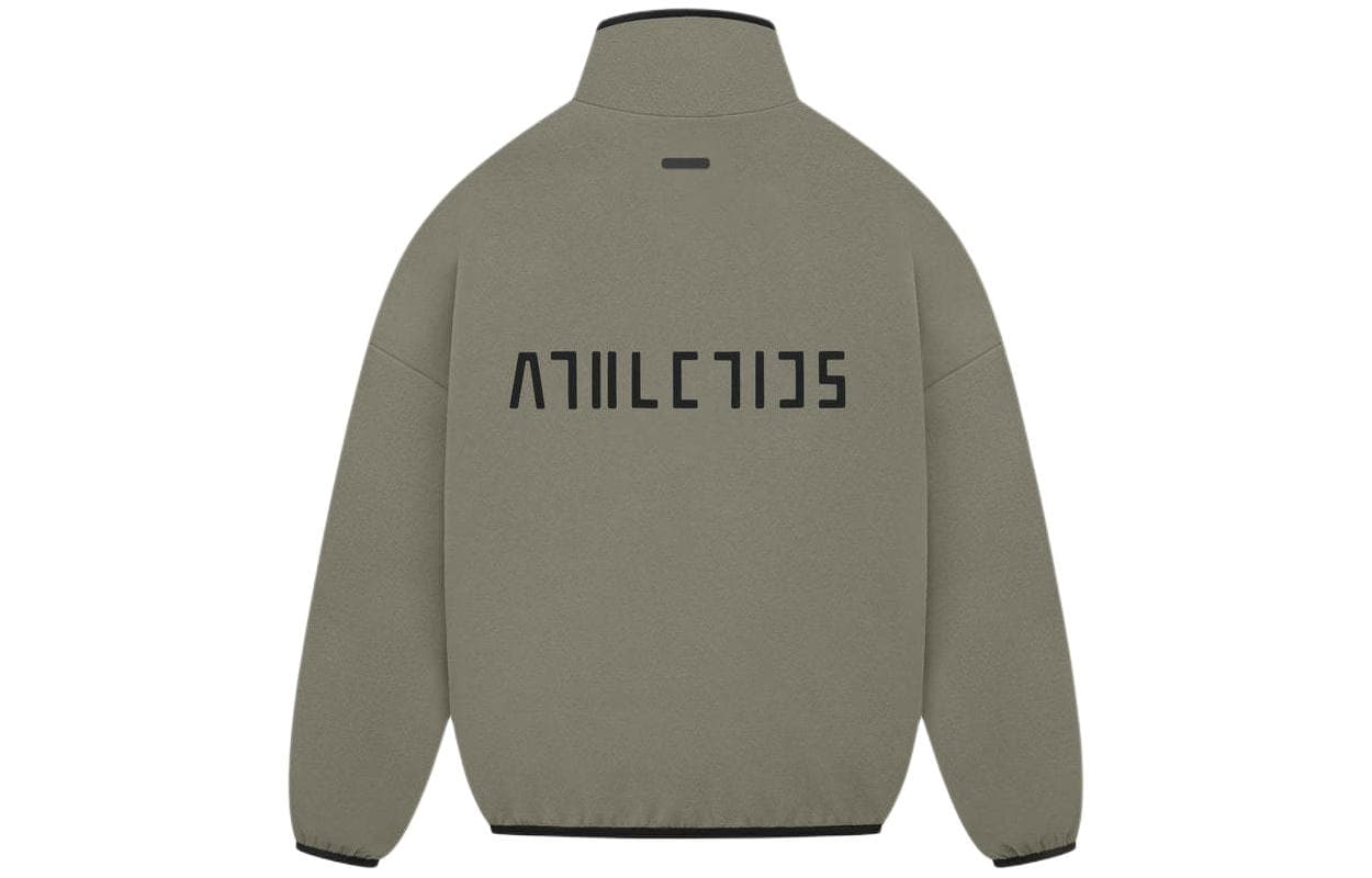 Fear of God Athletics x adidas Suede Fleece 1/2 Zip Clay