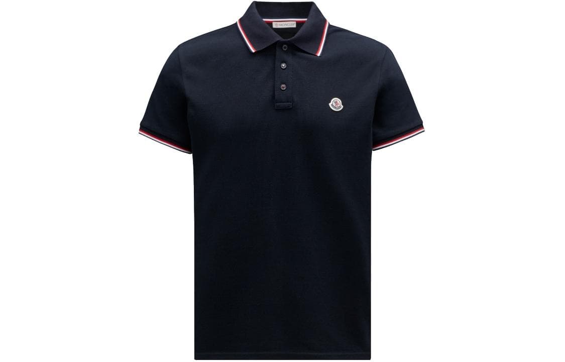 Moncler SS24 Polo Navy