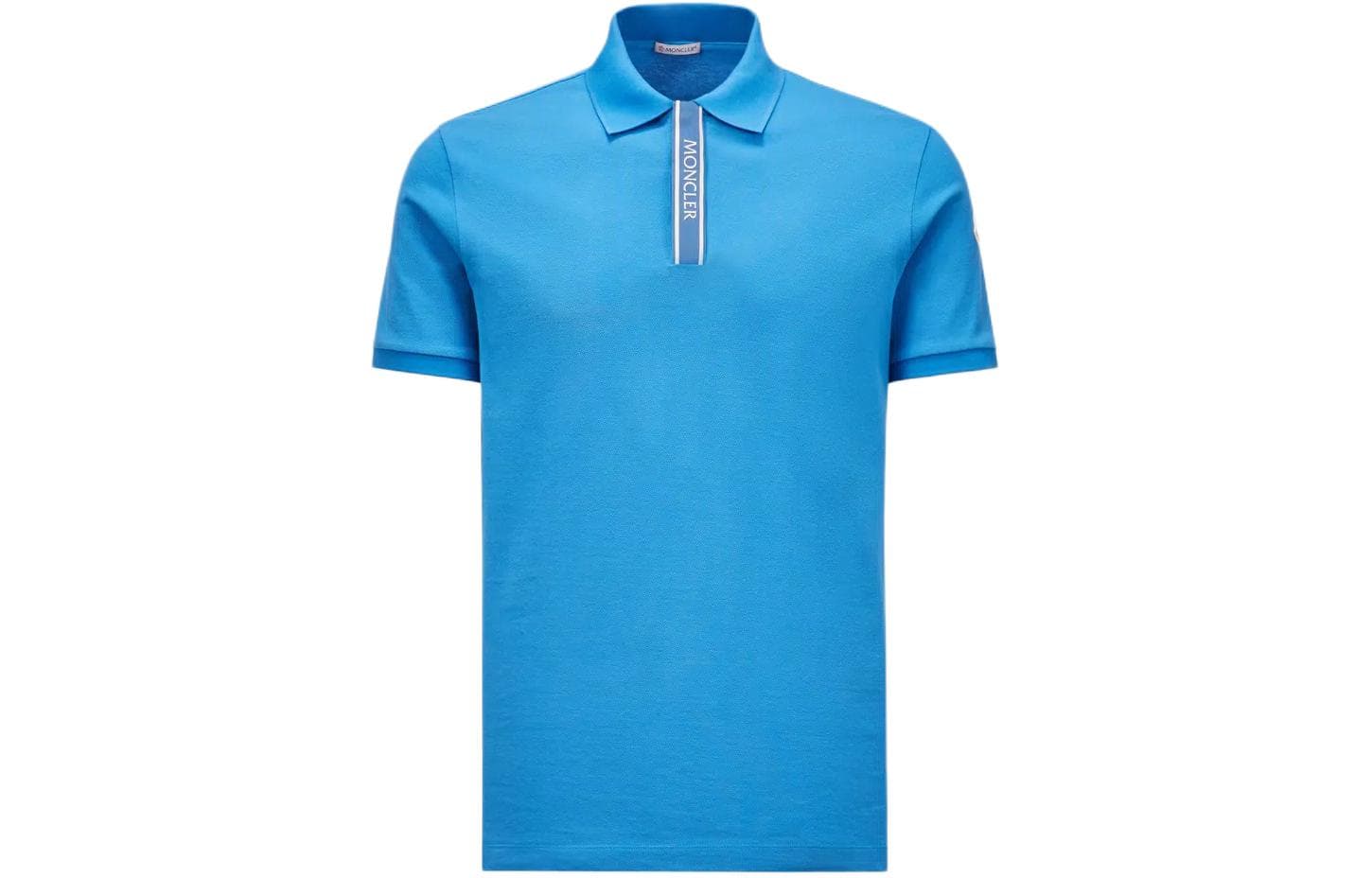 Moncler Polo Shirt Blue