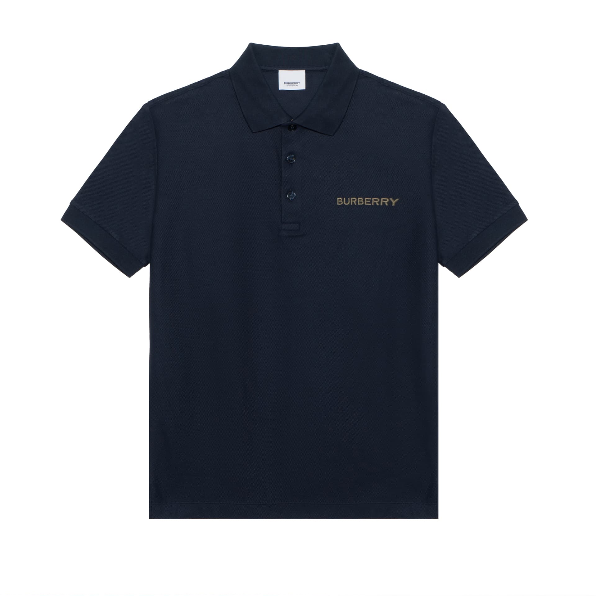 Burberry SS24 Logo Polo Navy