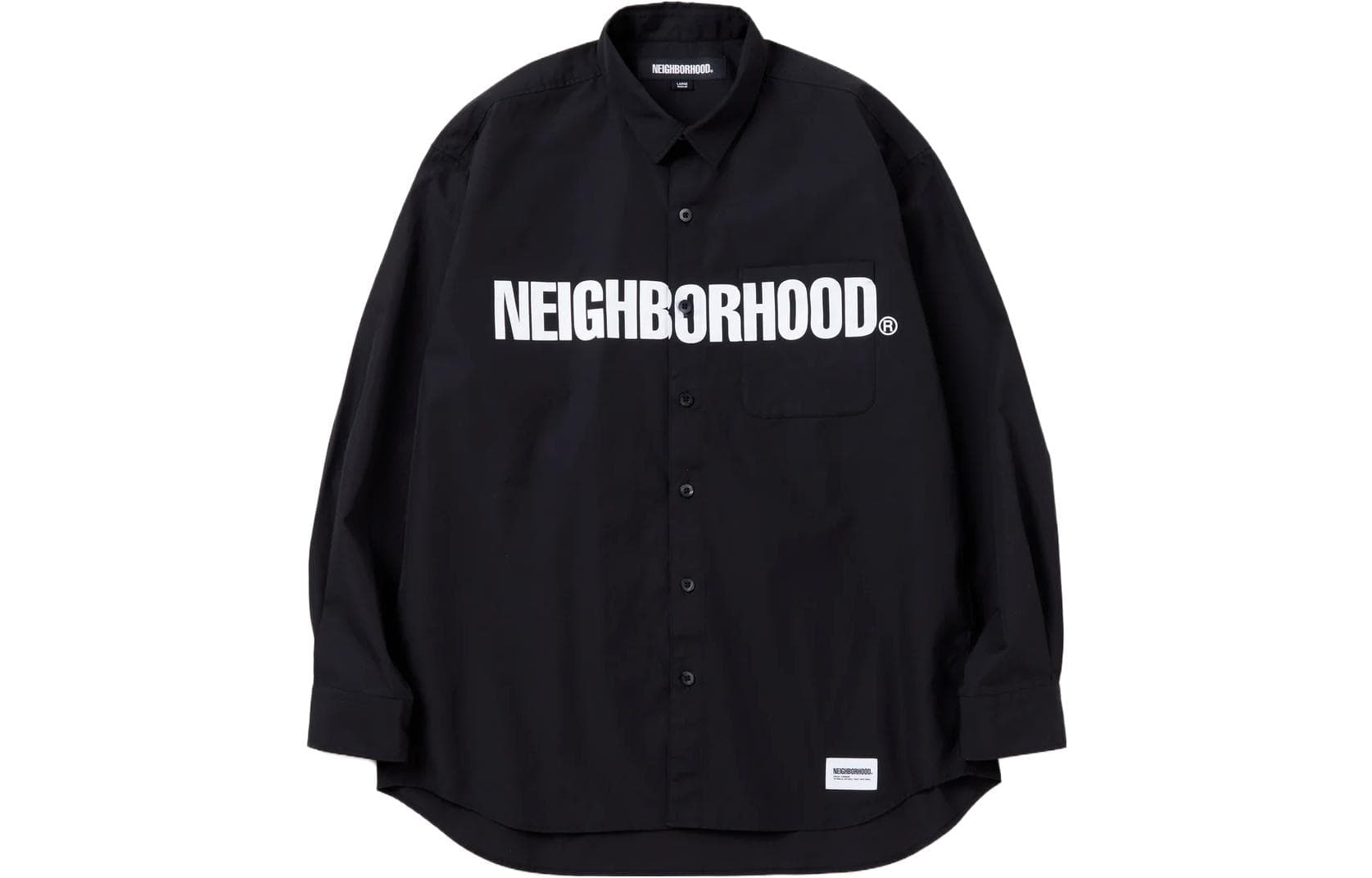 NEIGHBORHOOD CI Print Shirt LS