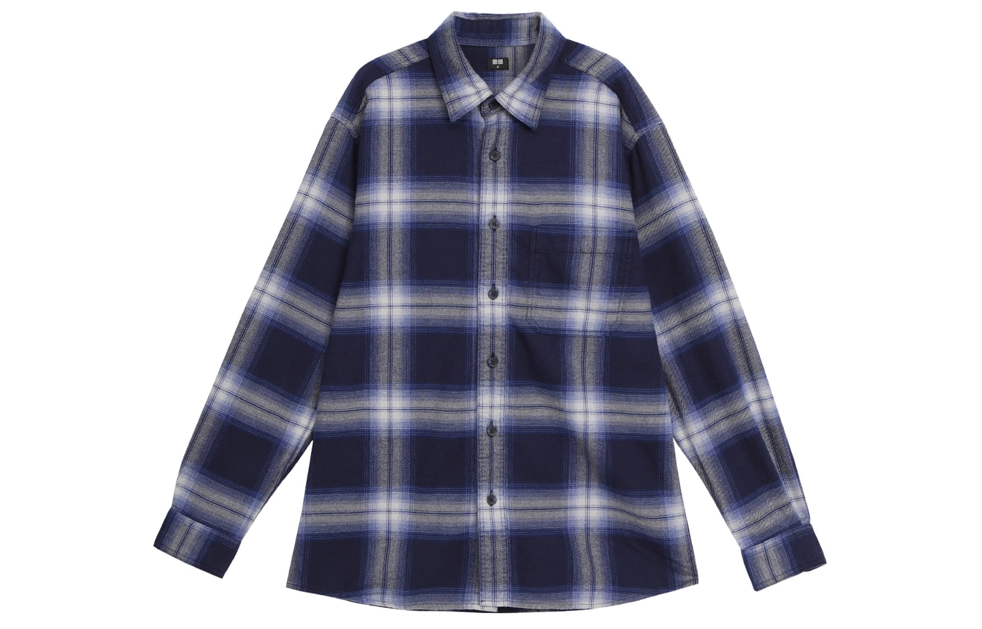 UNIQLO/优衣库 UNIQLO Button Long Sleeve Shirt Light Blue