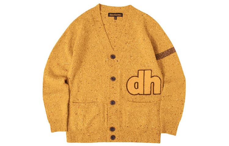 Drew House Varsity Cardigan Candy Yellow