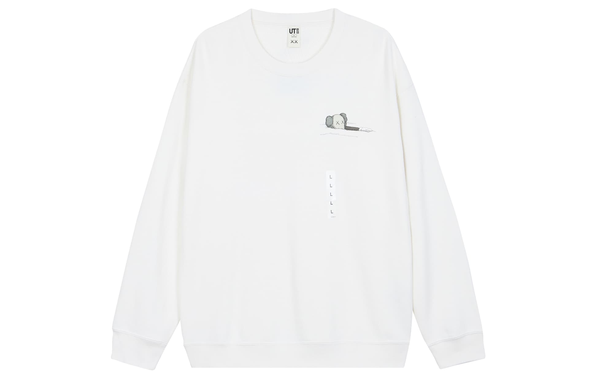 UNIQLO/优衣库 UNIQLO x Kaws SS23 Crewneck Sweater White