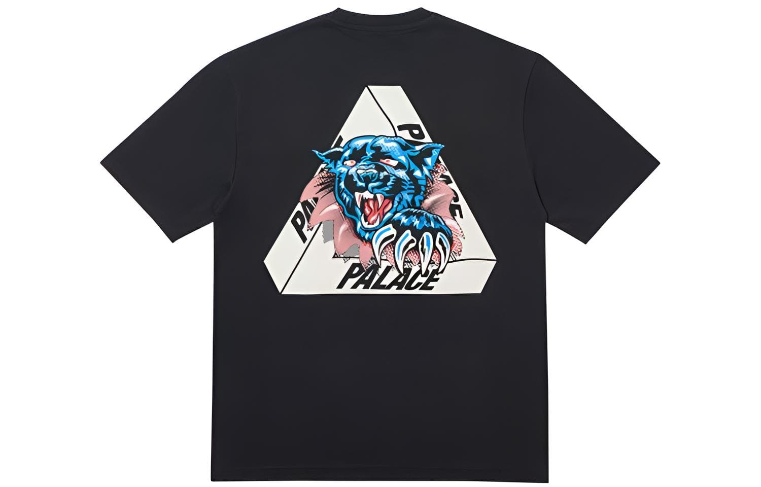 PALACE Ripped T-Shirt Black