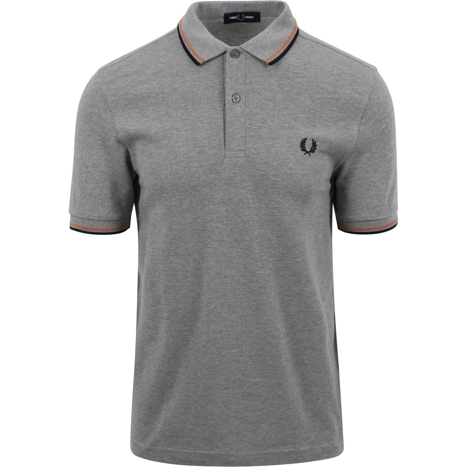 FRED PERRY Polo Shirt Grey