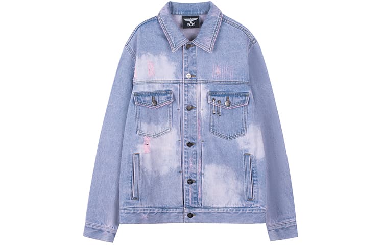 Boy London Denim Jacket Purple