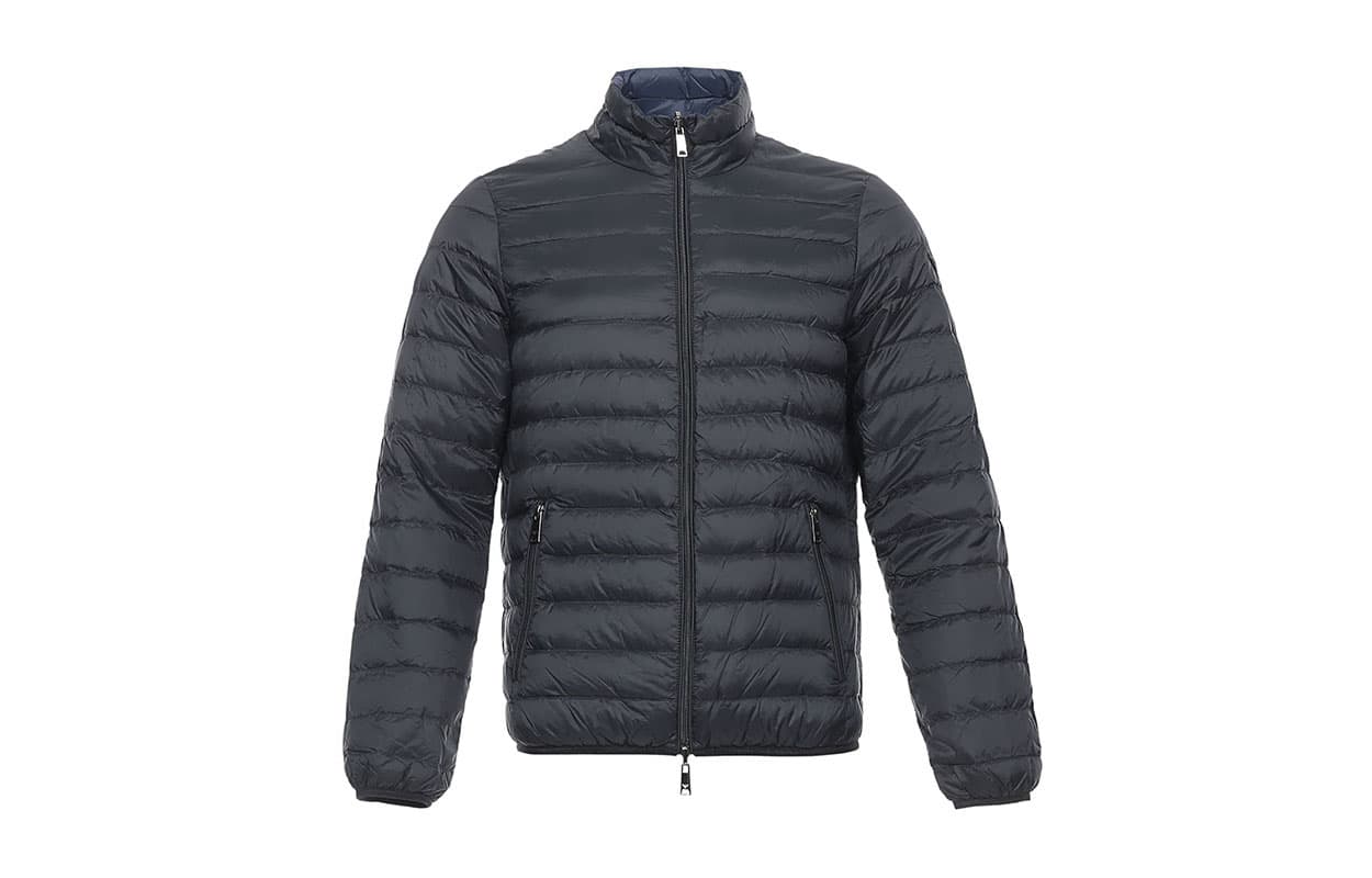 EMPORIO ARMANI/阿玛尼 Emporio Armani Reversible Stand Collar Down Jacket