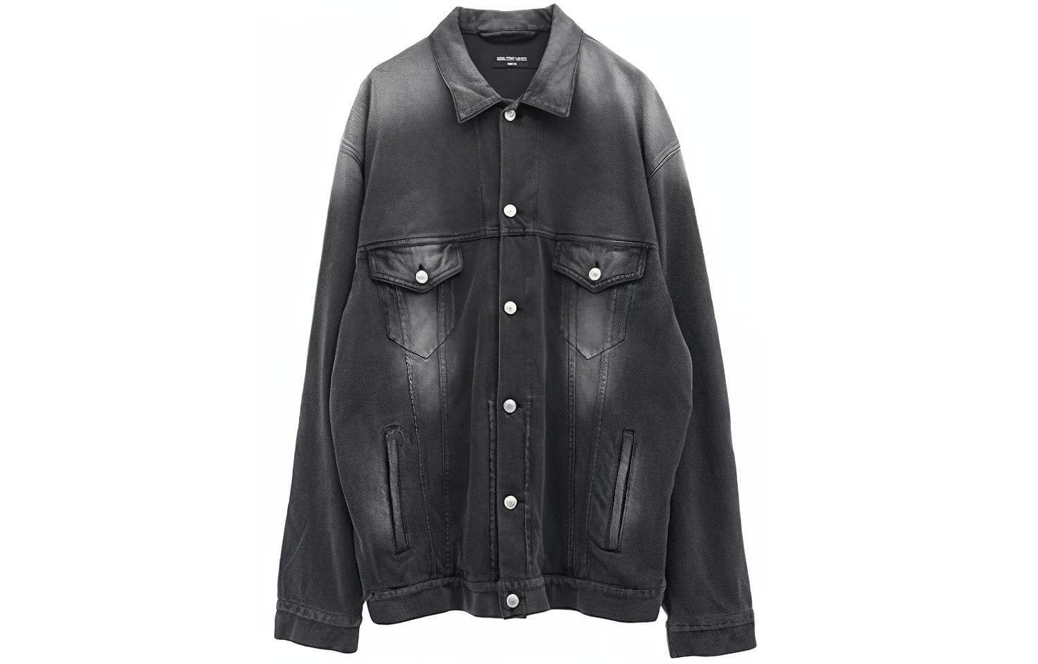 Balenciaga Denim Jacket Black