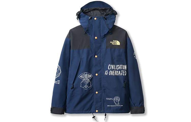 北面/THE NORTH FACE The North Face x Brain Dead Printed Mountain Jacket