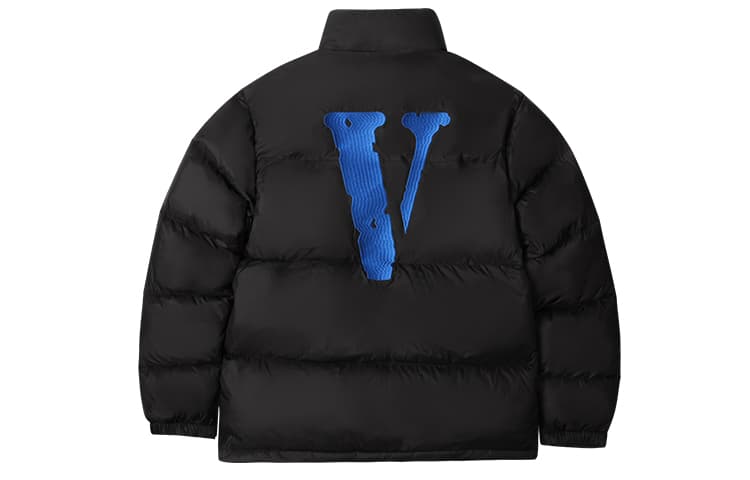 VLONE Classic Blue Logo Down Jacket