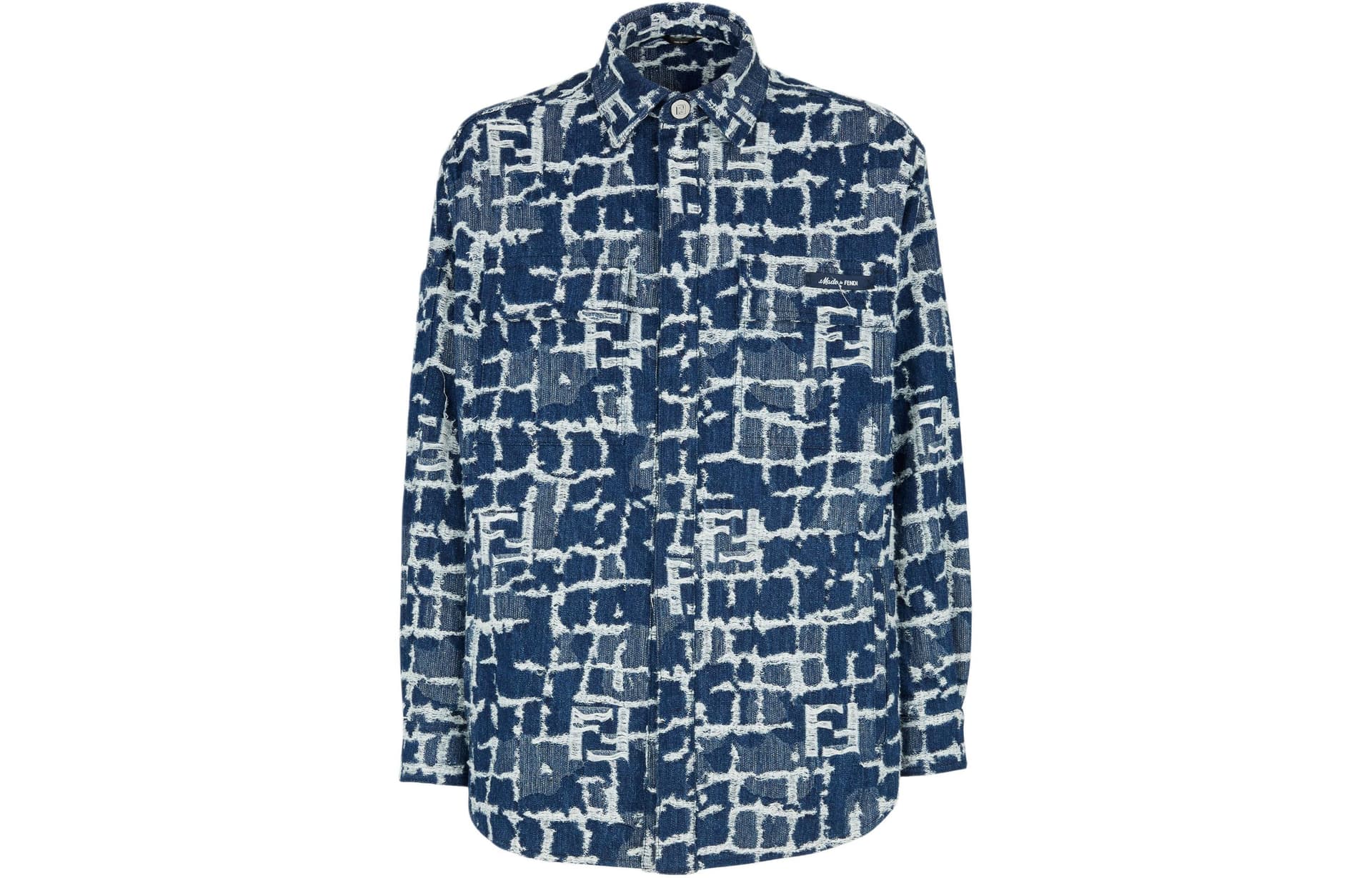FENDI/芬迪 Fendi SS24 Logo Denim Jacket