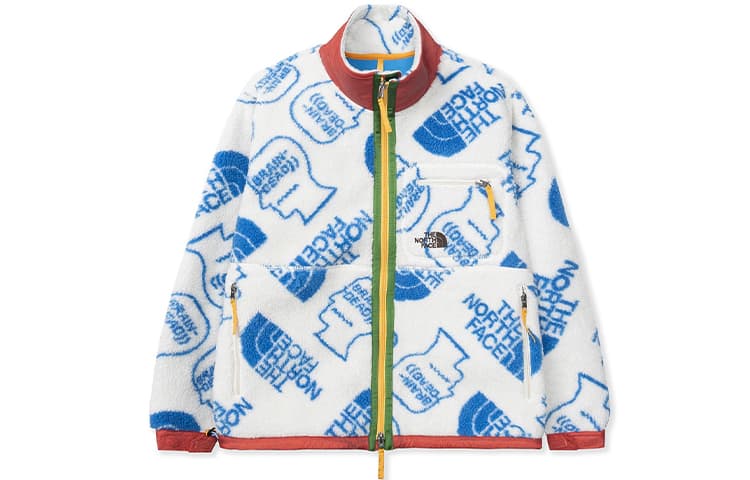 北面/THE NORTH FACE The North Face x Brain Dead Fleece Jacket White