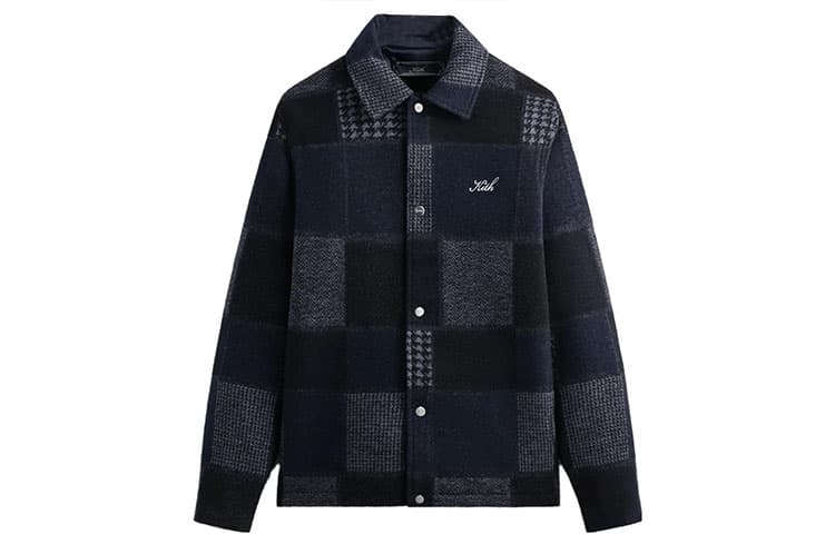 KITH Patchwork Wool Coaches Jacket