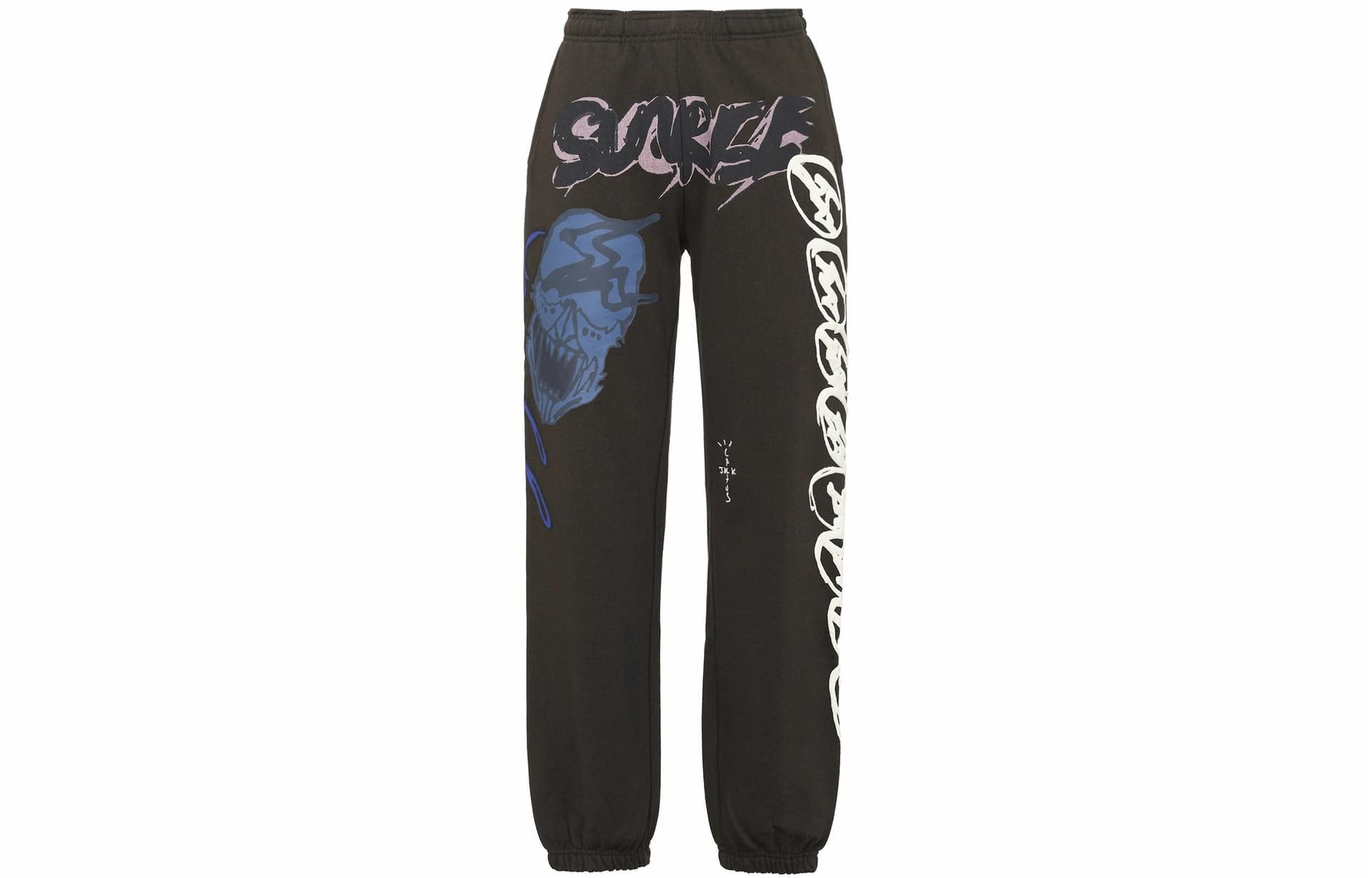 Travis Scott x Fragment Design Cactus Jack Joggers Brown