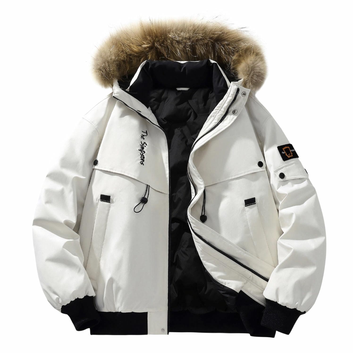 The Simpsons/辛普森一家 The Simpsons Embroidered Down Jacket