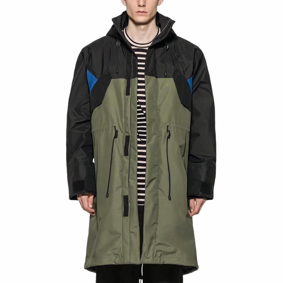 LOEWE Hooded Windbreaker Green