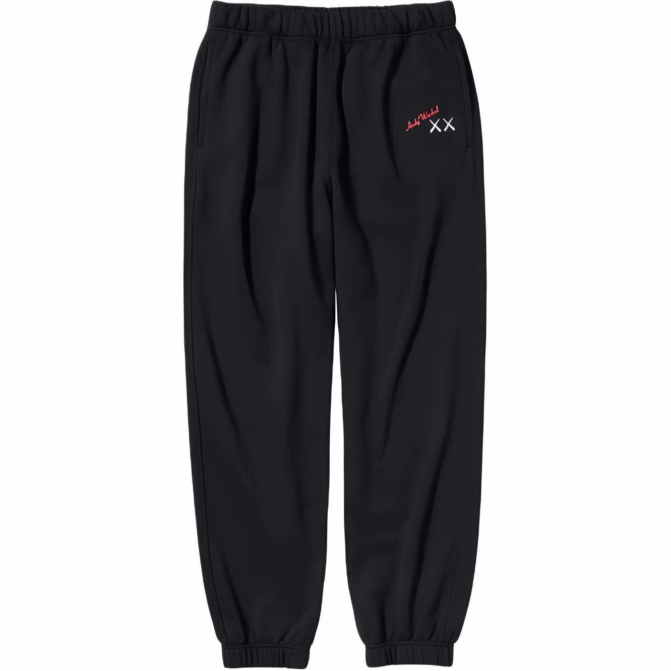 UNIQLO/优衣库 UNIQLO KAWS x WARHOL Jogger Pants Black