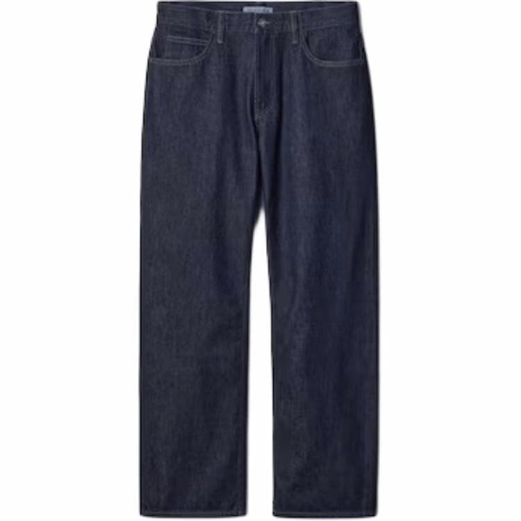 UNIQLO/优衣库 UNIQLO x JW Anderson SS25 Deep Blue Jeans