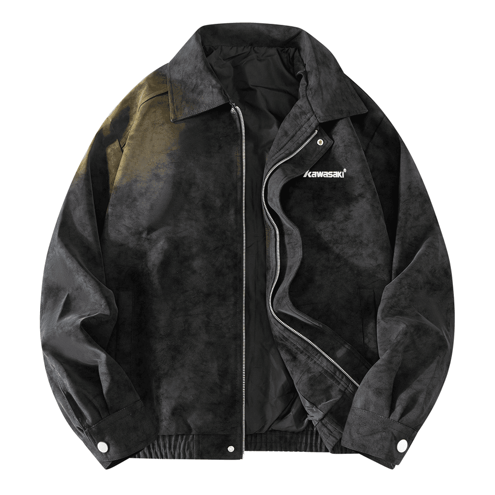 Kawasaki/川崎 Kawasaki Retro Logo Zip Jacket