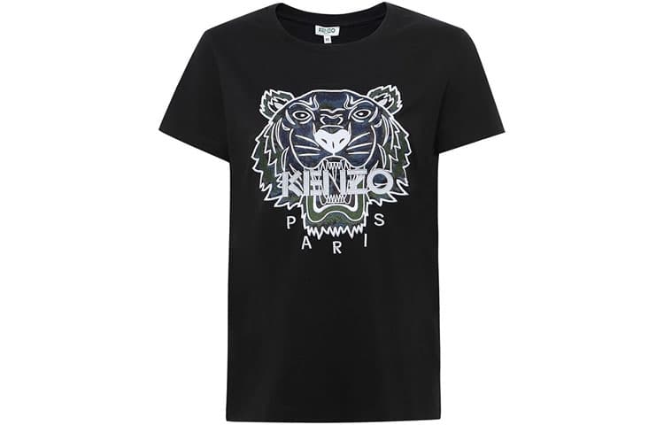 KENZO Tiger Head T-Shirt Black