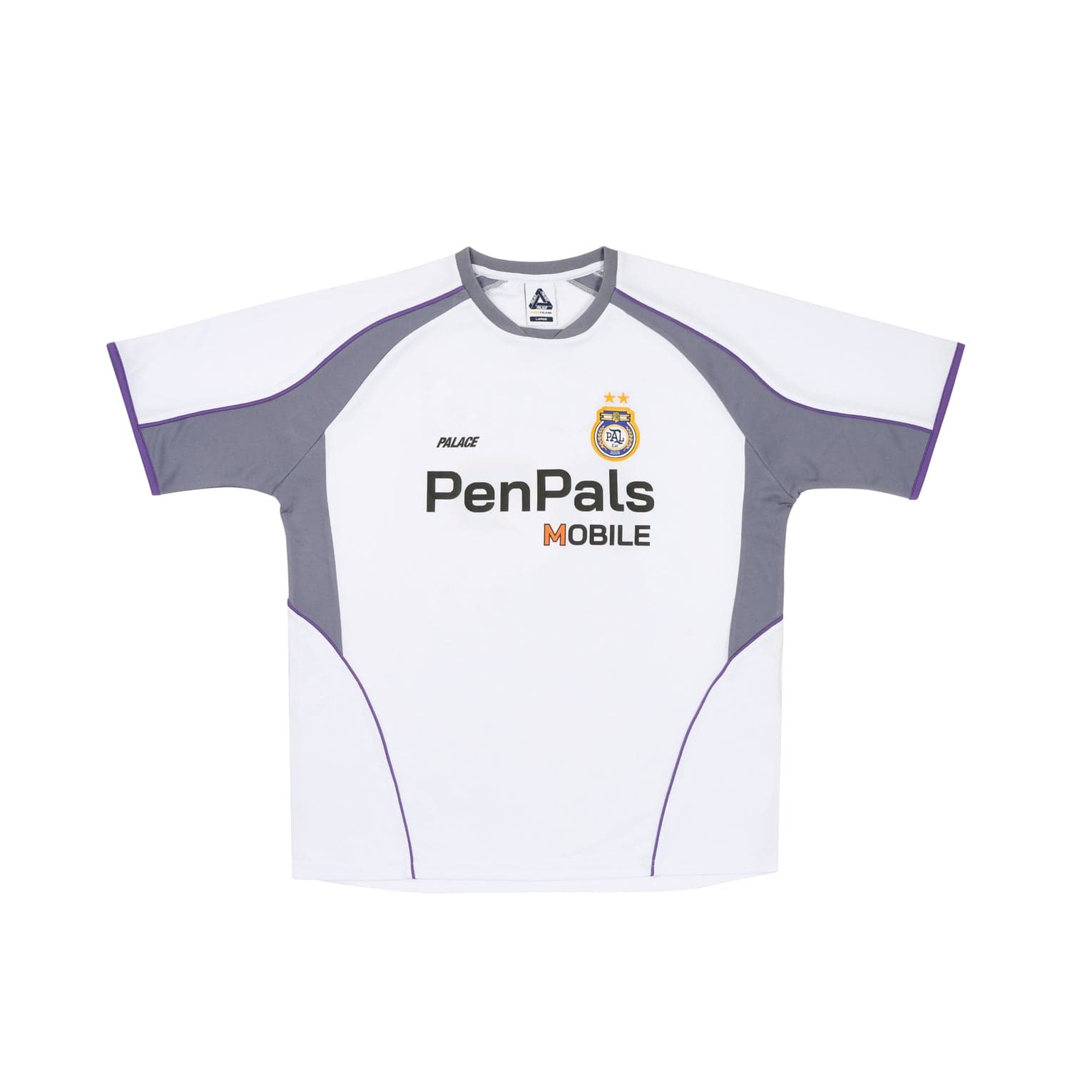 Palace SS24 Pen Pals Jersey White