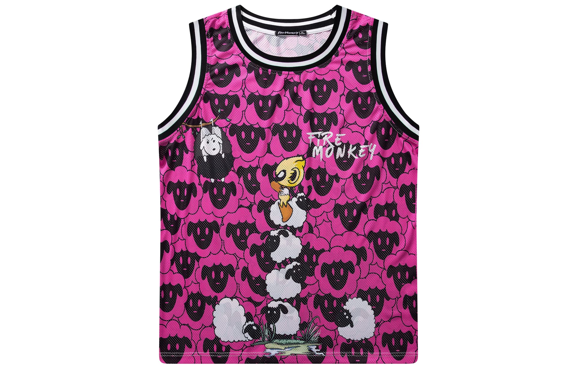 火猴/FireMonkey FireMonkey Basketball Tank Pink