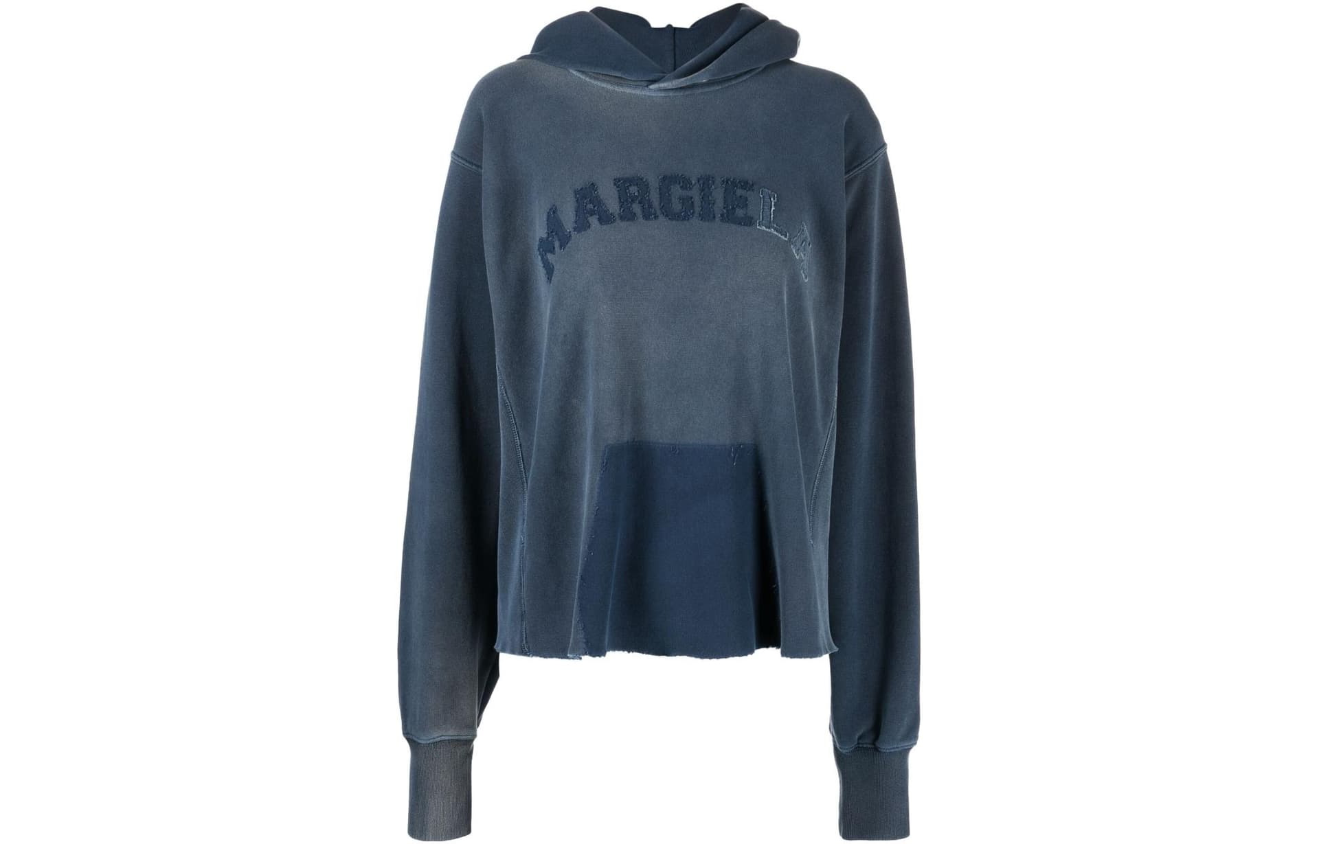 Maison Margiela/马吉拉 Maison Margiela Logo Hoodie Blue