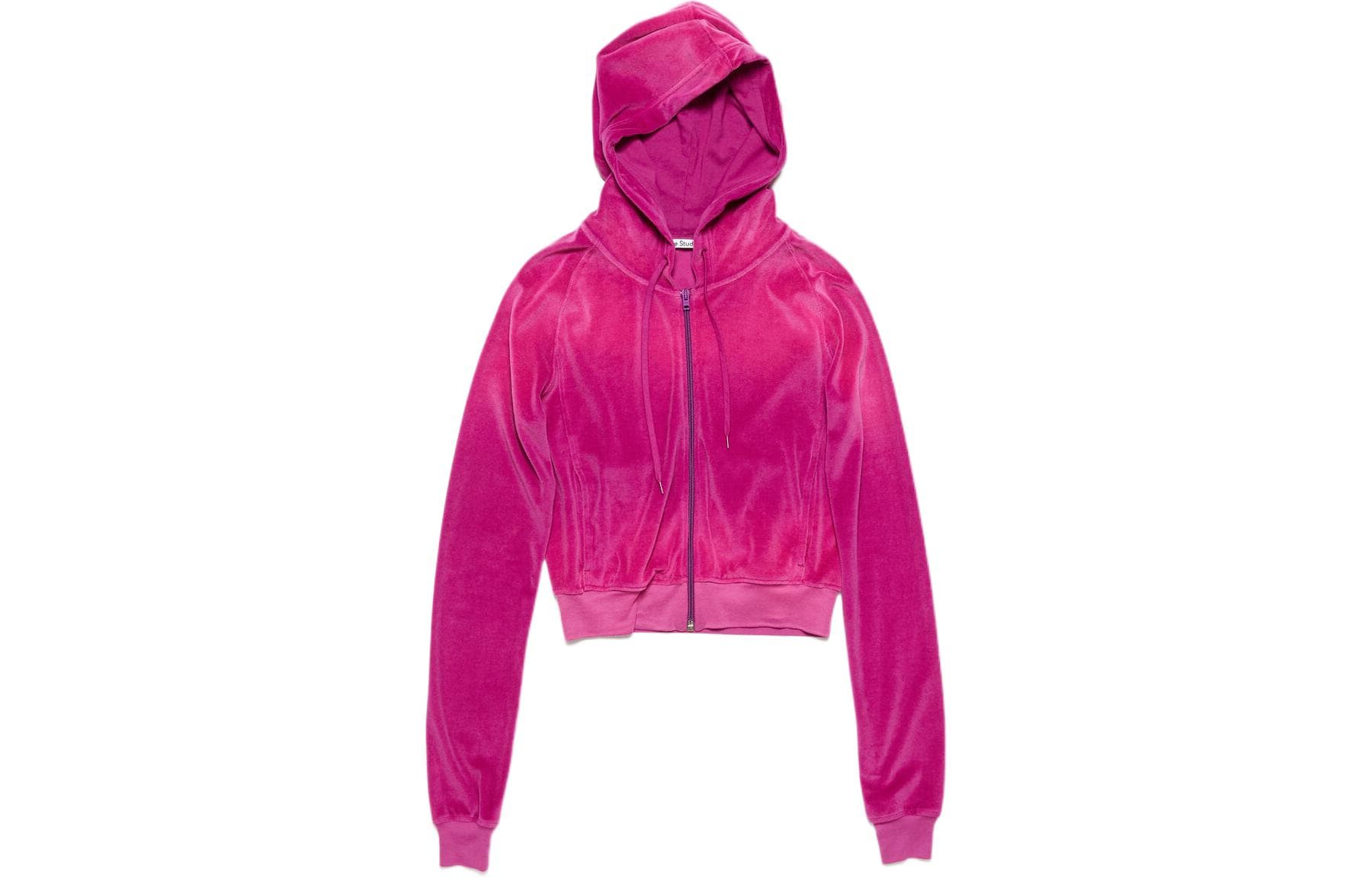 Acne Studios Hooded Zip Sweater Velvet