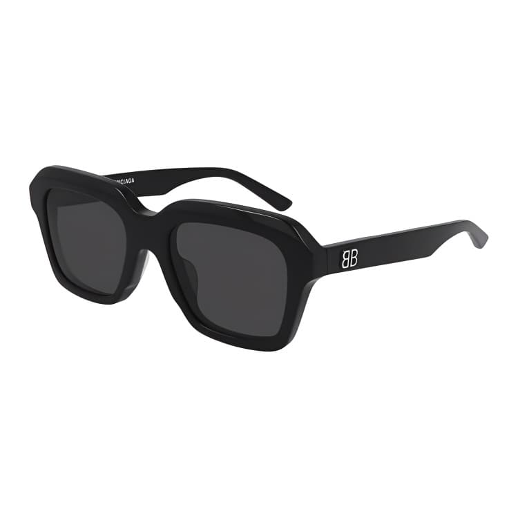 Balenciaga Classic Logo Sunglasses Black