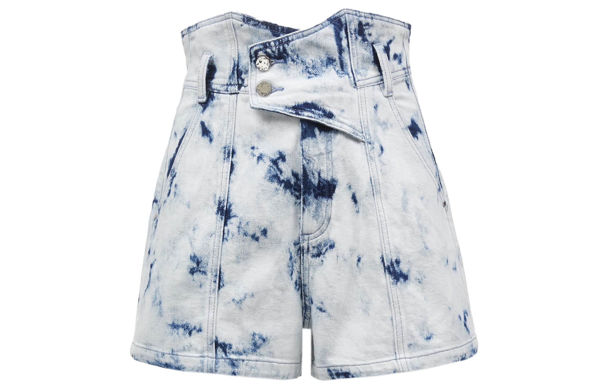 ONLY High Waist A-Line Denim Shorts