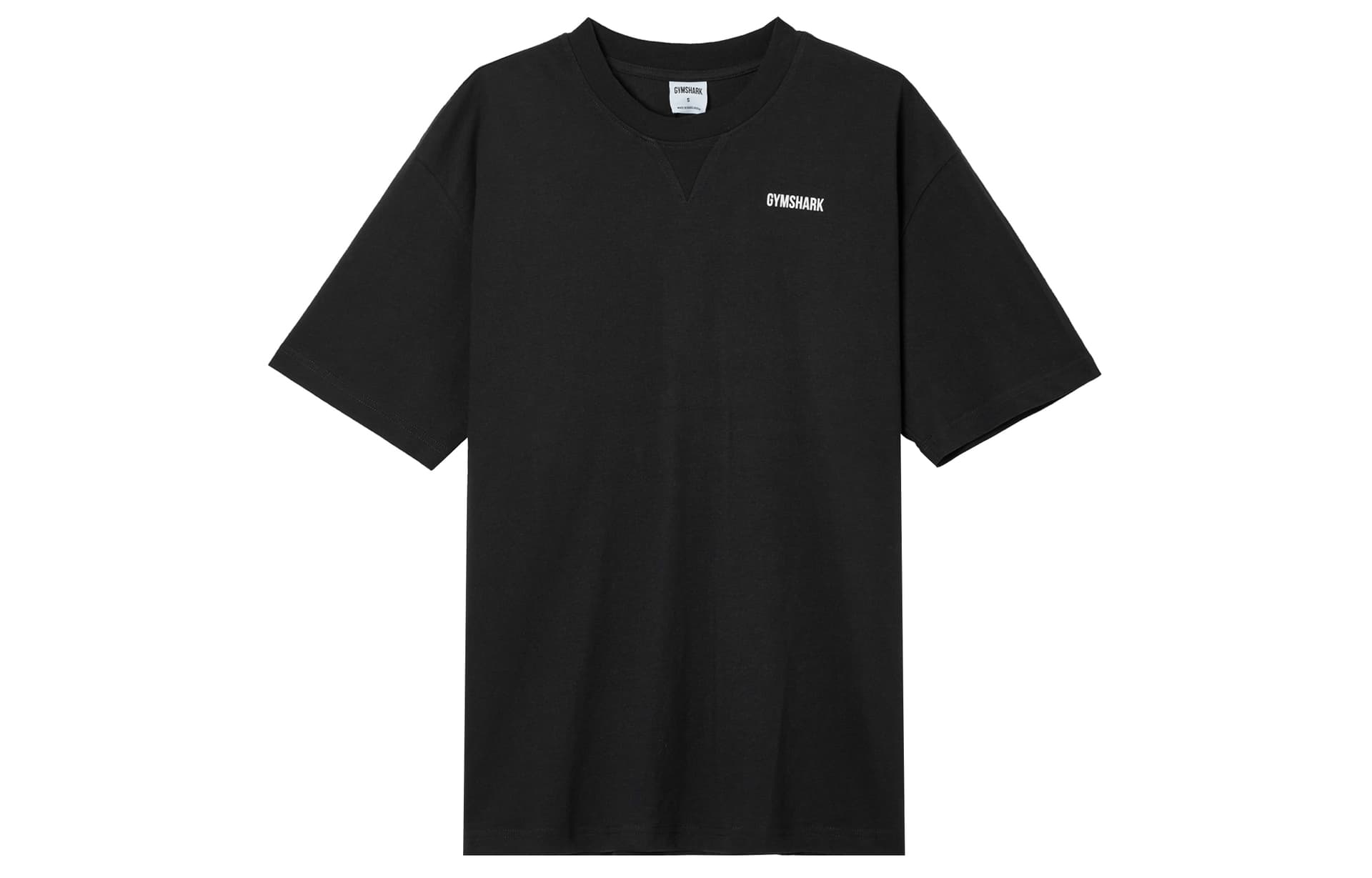 GYMSHARK Rest Day Sweats T-Shirt Black