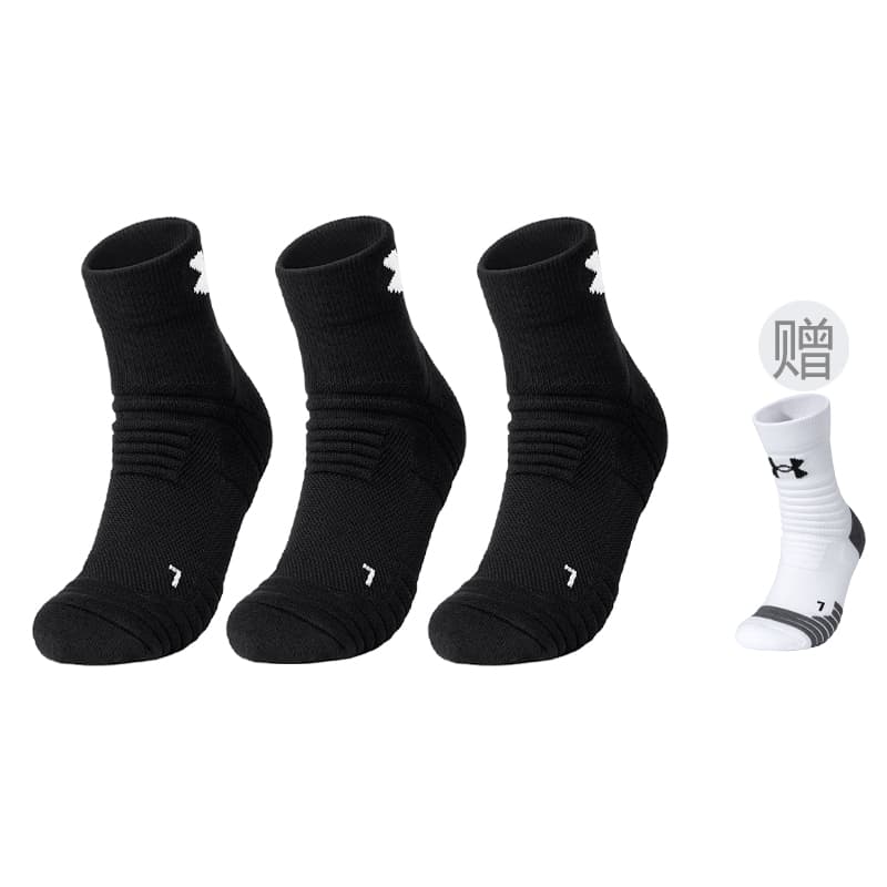 Under Armour Mid Crew Socks 4-Pack
