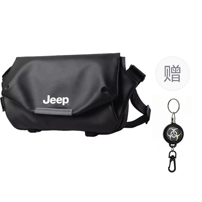 Jeep Crossbody Bag Black