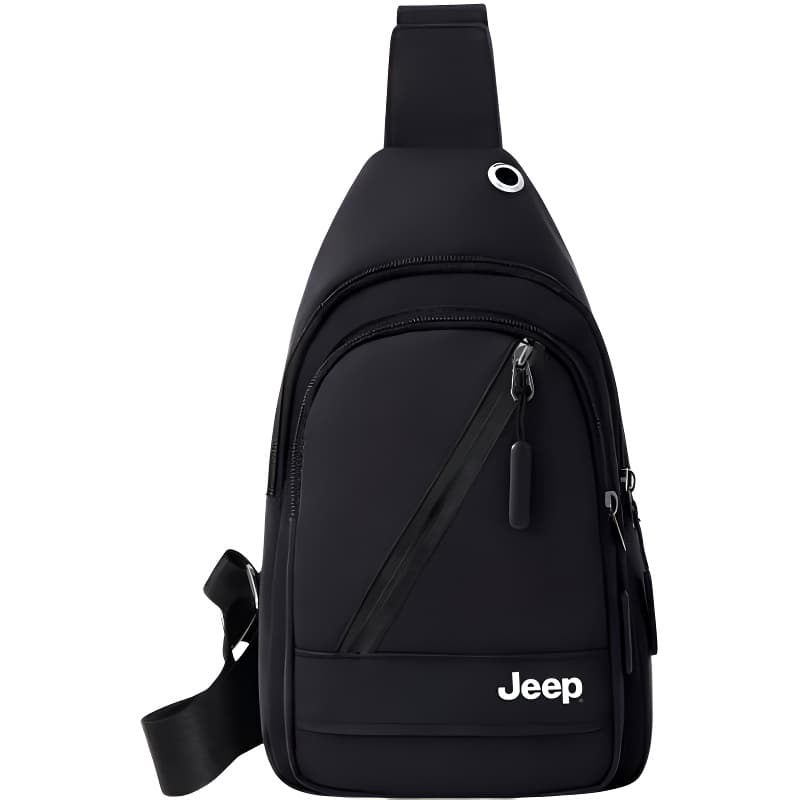 Jeep Crossbody Bag Black