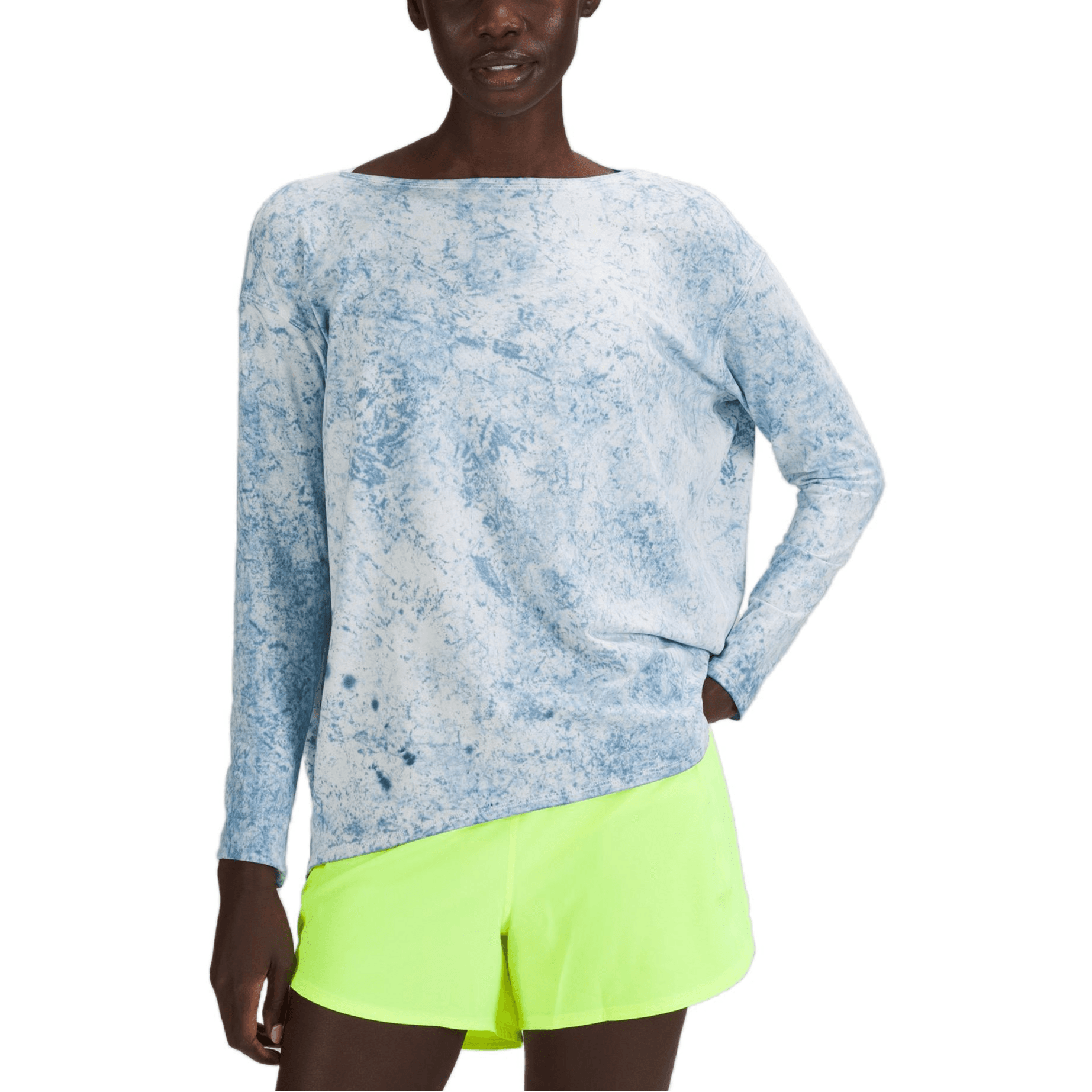 lululemon/露露乐蒙 lululemon Back in Action Long Sleeve Tee