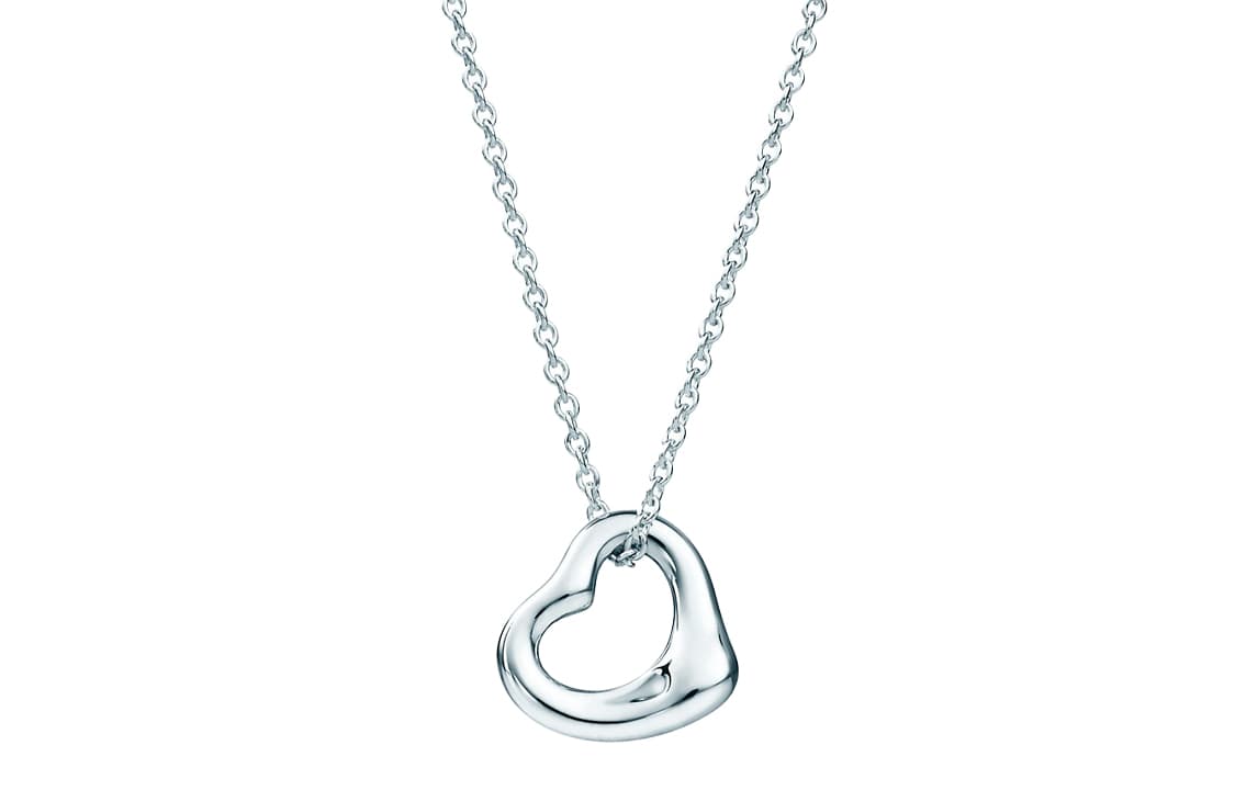 TIFFANY & CO./蒂芙尼 Tiffany & Co. Elsa Peretti Heart Pendant Necklace