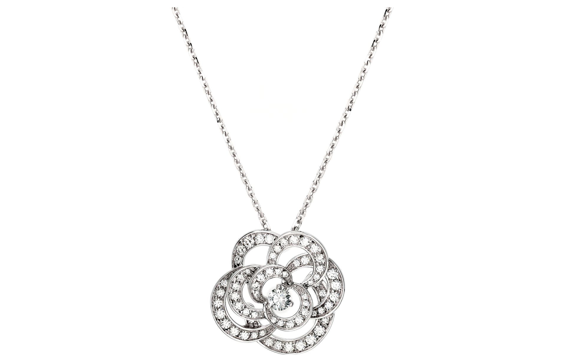 CHANEL Camelia Necklace