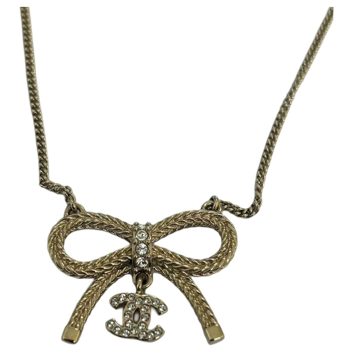 Chanel Necklace Gold