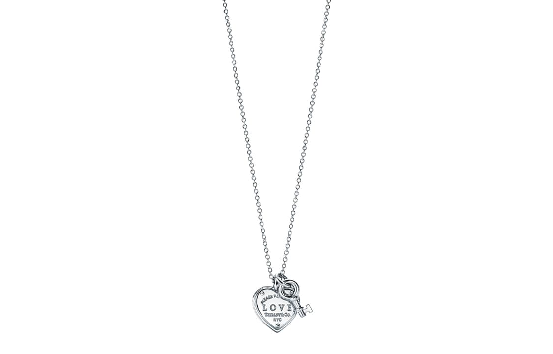 TIFFANY & CO./蒂芙尼 Tiffany & Co. Return to Tiffany Love Heart Tag Necklace