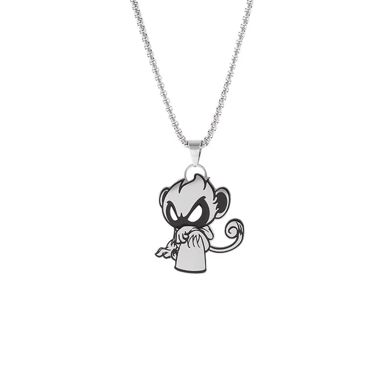 火猴/FireMonkey FireMonkey Cartoon Pendant Necklace