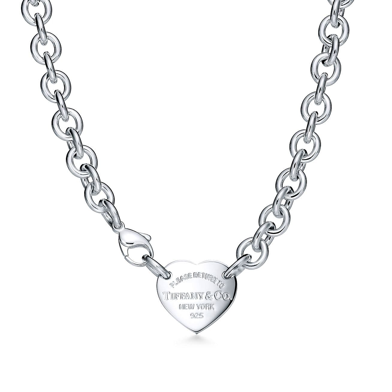 TIFFANY & CO./蒂芙尼 Tiffany & Co. Heart Pendant Necklace