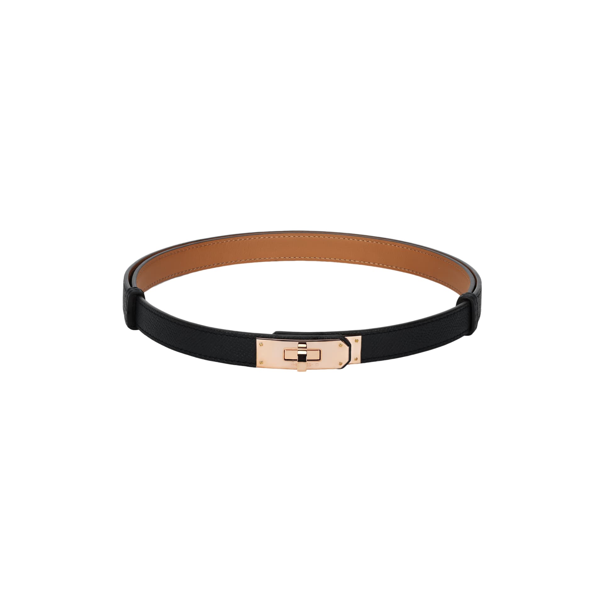 HERMES/爱马仕 Hermes Kelly Belt Black