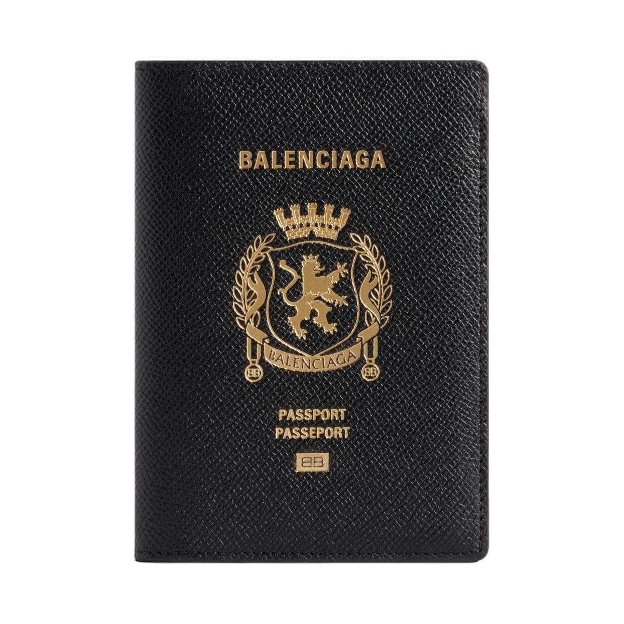 Balenciaga Passport Holder Black