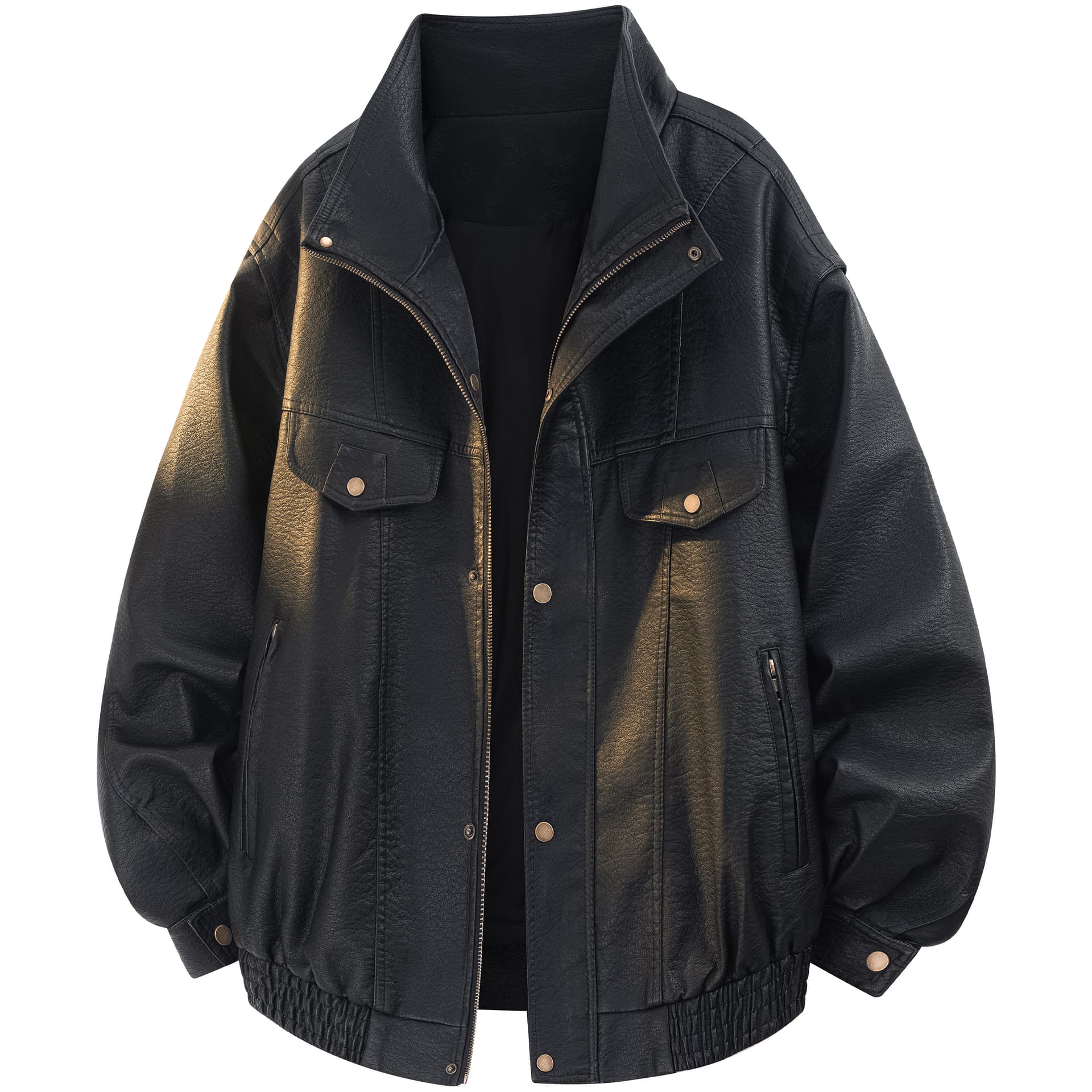 G21 PU Leather Biker Jacket